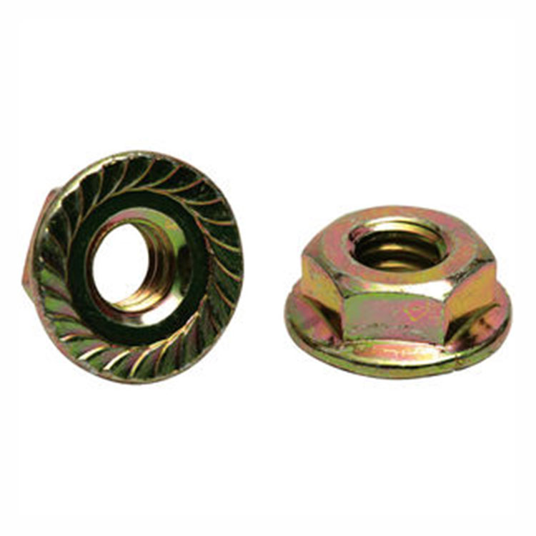 Apakah kelebihan Hex Serrated Flange kacang atas kacang tradisional?