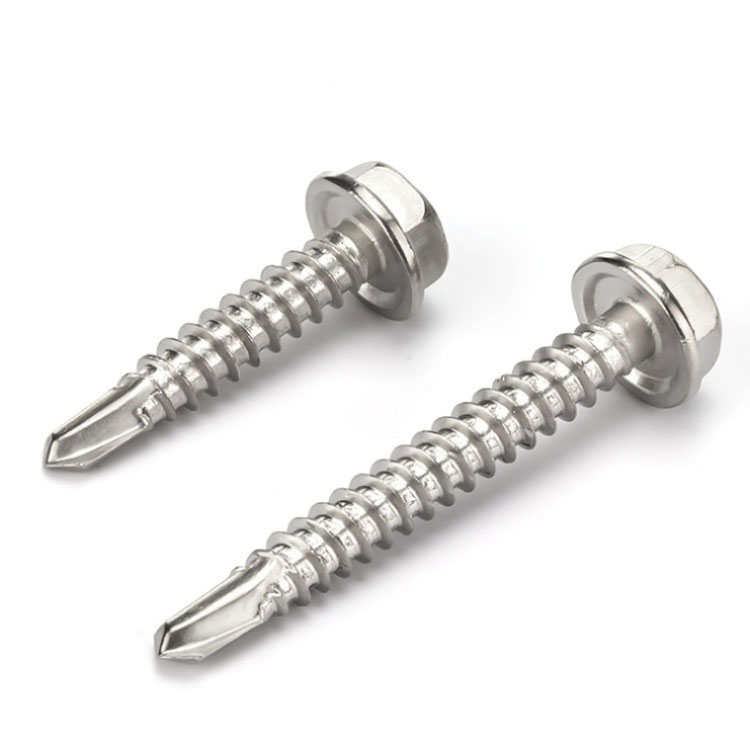 DIN7504K Hex Washer Skru Pengeboran Sendiri